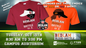 7725 CONNECT Bedlam Blood Drive